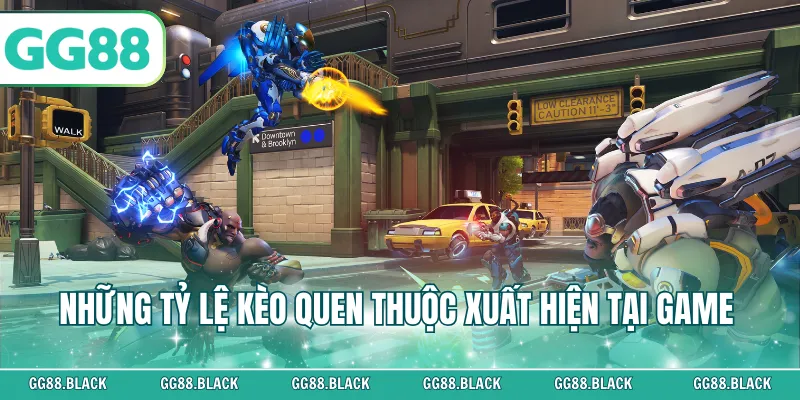 Những tỷ lệ kèo quen thuộc xuất hiện tại game